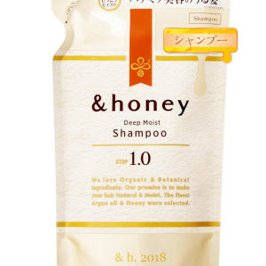 Honey Deep Moist Shampoo Refill Japan 350Ml Super Moist Organic Intensive Moisturizing