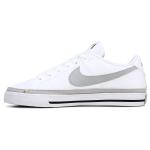 Nike Men's Court Legacy Leather Sneaker White/Grey