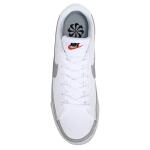 Nike Men's Court Legacy Leather Sneaker White/Grey