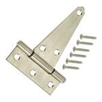 Everbilt 4 in. Heavy-Duty Gate Tee Hinge Stainless Steel