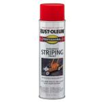 Rust-Oleum Professional - 18 oz. Flat Red Inverted Striping Spray Paint