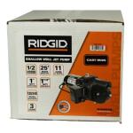 RIDGID 1/2 HP Cast Iron Shallow Well Jet Pump