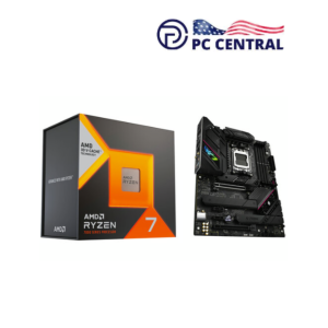 AMD Ryzen7 4.2 GHz Eight-Core 7800X3D AM5 Motherboard Kit Processor & ASUS ROG STRIX B650E-F GAMING WIFI ATX