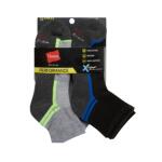 Hanes Premium 6pk Ankle Athletic Socks – Colors Vary L (Boys)