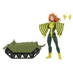 Marvel Legends Series X-Men Siryn Action Figure 6-Inch Collectible Toy, 2 Accessories and 1 Build-A-Figure Part