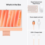 Apple 24" iMac with M4 Chip 32GB Unified RAM | 2TB SSD 10-Core GPU (Orange)