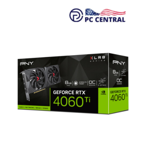 8GB NVIDIA RTX4060 Ti PNY OC GeForce XLR8 Graphic Card Gaming VERTO Dual Fan