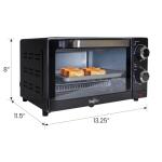 Total Chef 4-Slice Toaster Oven