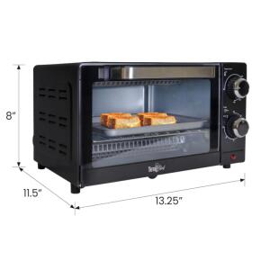 Total Chef 4-Slice Toaster Oven