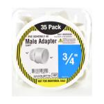 Charlotte 3/4" SCH 40 Male Adaptter SXMPT 35PK