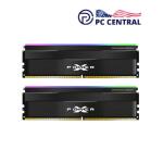 Silicon Power 32GB Zenith RGB 6000 MHz DDR5 Desktop Memory Kit (2 x 16GB, Black)