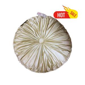 Decorative Pillow Round Shape White