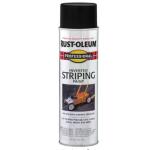 Rust-Oleum Professional - 18 oz. Flat Black Inverted Striping Spray Paint