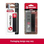 VELCRO4 in. x 2 in. Industrial Strength Extreme Strip, Black (91839)