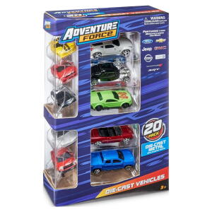 Maisto 20-piece Adventure Force Diecast Car Set