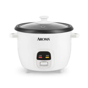 New Aroma® 6-Cup Rice & Grain Cooker(Cooked)