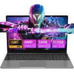 Auusda 15.6" Laptop Computer - AMD Ryzen 7 5700U (up to 4.3 GHz)