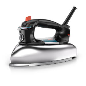 Silver - BLACK+DECKER Classic Iron with Aluminum Soleplate