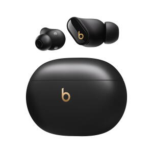 Black/Gold Beats Studio Buds + True Wireless Noise Cancelling Earbuds