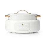 White Icing Beautiful 10 in 1 6 Qt Electric Multi-Cooker by Drew Barrymore