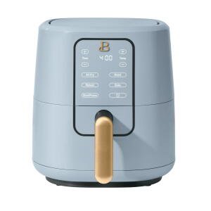 Cornflower Blue, Beautiful 3 Qt Air Fryer with TurboCrisp Technology by Drew Barrymore