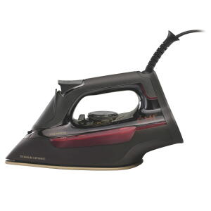 Black - CHI Professional Clothing Iron, Titanium-Infused Ceramic Soleplate