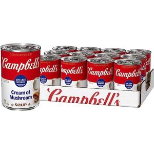  Campbell's Cream of Mushroom Soup 12pk./10.75 