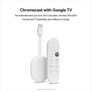 Google Chromecast Snow Network Audio/Video Player