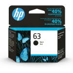 F6U62AN HP 63 Black Original Ink Cartridge