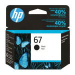 3YM56AN HP 67 Black Ink Cartridge