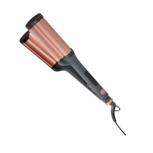 Hairitage Curling Iron 3 Barrel Crimper and Hair Waver Tourmaline Ceramic