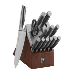 14-pc J.A. Henckels International Graphite Self-Sharpening Knife Block Set