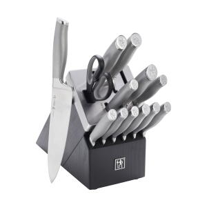 Black - Henckels Modernist 14-pc Self-Sharpening Knife Block Set