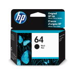 HP 64 Original Ink Cartridge Black