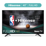 Hisense 40" Class H4030F Series 1080p FHD LED LCD Roku Smart TV