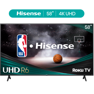 58 inches Hisense 4K UHD Smart Tv