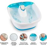 Homedics Bubble Mate Heated Foot Spa Bubble Foot Massager