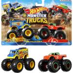 Set of 2 Hot Wheels Monster Trucks Demolition Doubles (Styles May Vary)