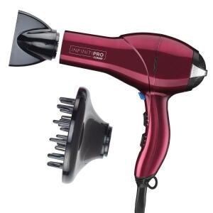 Burgundy - InfinitiPro by CONAIR 1875 Watt Salon Performance AC Motor Hair Dryer 259BDNRY