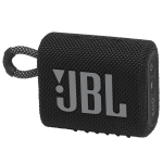 JBL Go 3 Portable Bluetooth Speaker, Black