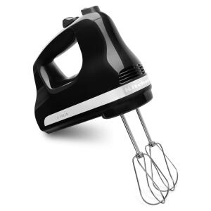 Black - KitchenAid 3 Speed Hand Mixer - KHM312