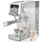 LINKChef Espresso Machine 20 Bar, Professional Espresso Maker with Milk Frother Steam Wand