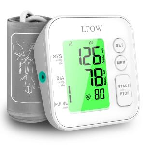 LPOW Upper Arm Blood Pressure Monitor