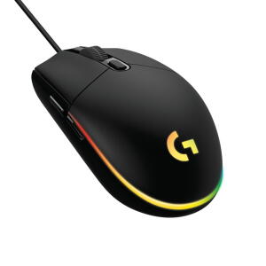 Logitech G203 Wired Gaming Mouse - Black