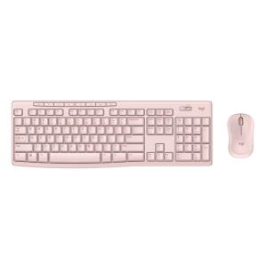 Logitech Wireless Keyboard and Mouse Combo - Rose