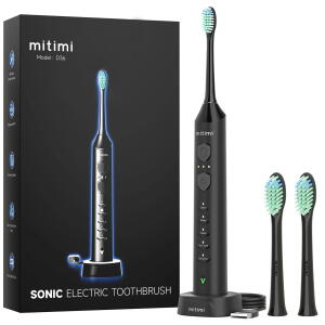 Mitimi D36 Sonic Electric Toothbrush with 3 Intensity Levels & 5 Modes,