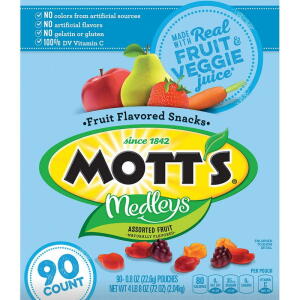  Mott's Fruit Snacks Assorted, 90 ct.