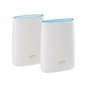 NETGEAR Orbi AC3000 Tri-Band Mesh System - Router + 1 Satellite Extender,