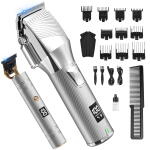 NEXPURE Cordless Hair Clippers and Beard Trimmer for Men 