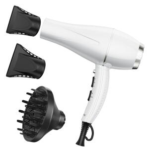 White - NEXPURE Hair Dryer, Professional Salon Ionic 1875W Blow Dryer